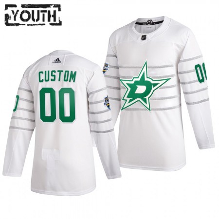 Camisola Dallas Stars Personalizado Cinza Adidas 2020 NHL All-Star Authentic - Criança